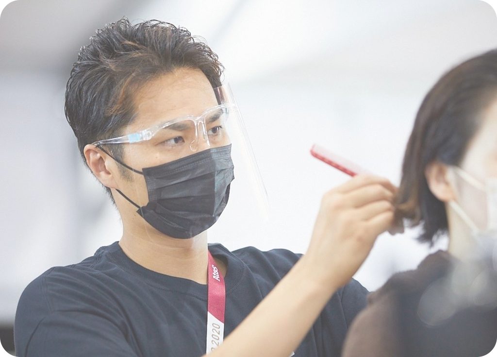 東京2020パラリンピック開会式ヘアメイクチーム参加